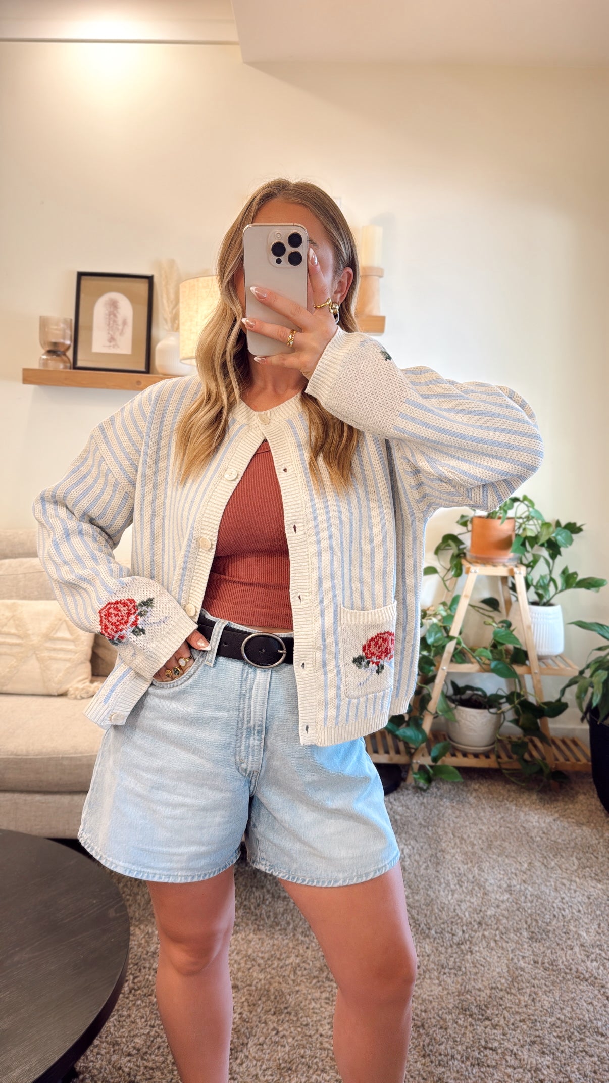 Vintage Rosebud Knit