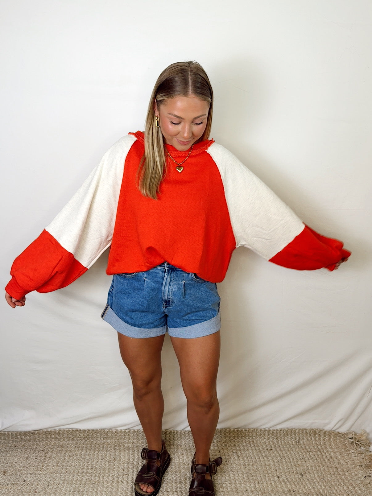 Sunlit Citrus Pullover