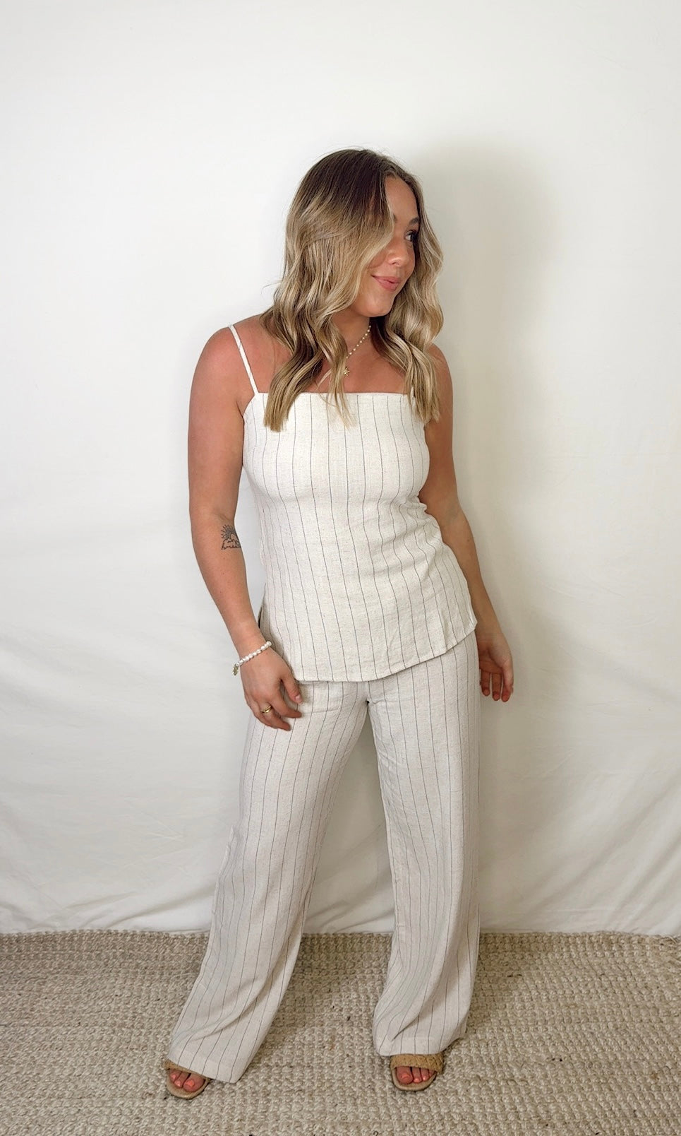 Pinstripe Cami
