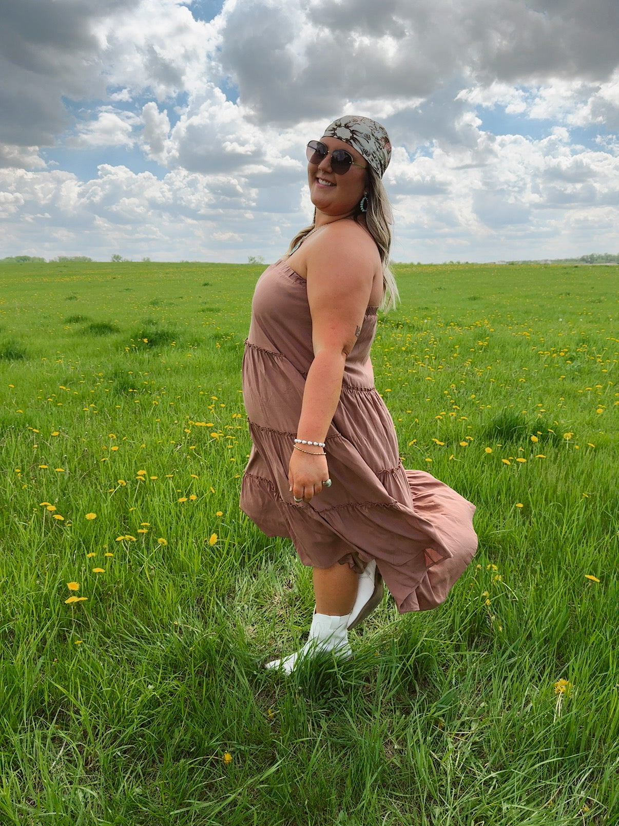 Sunkissed Layers Skirt - Plus
