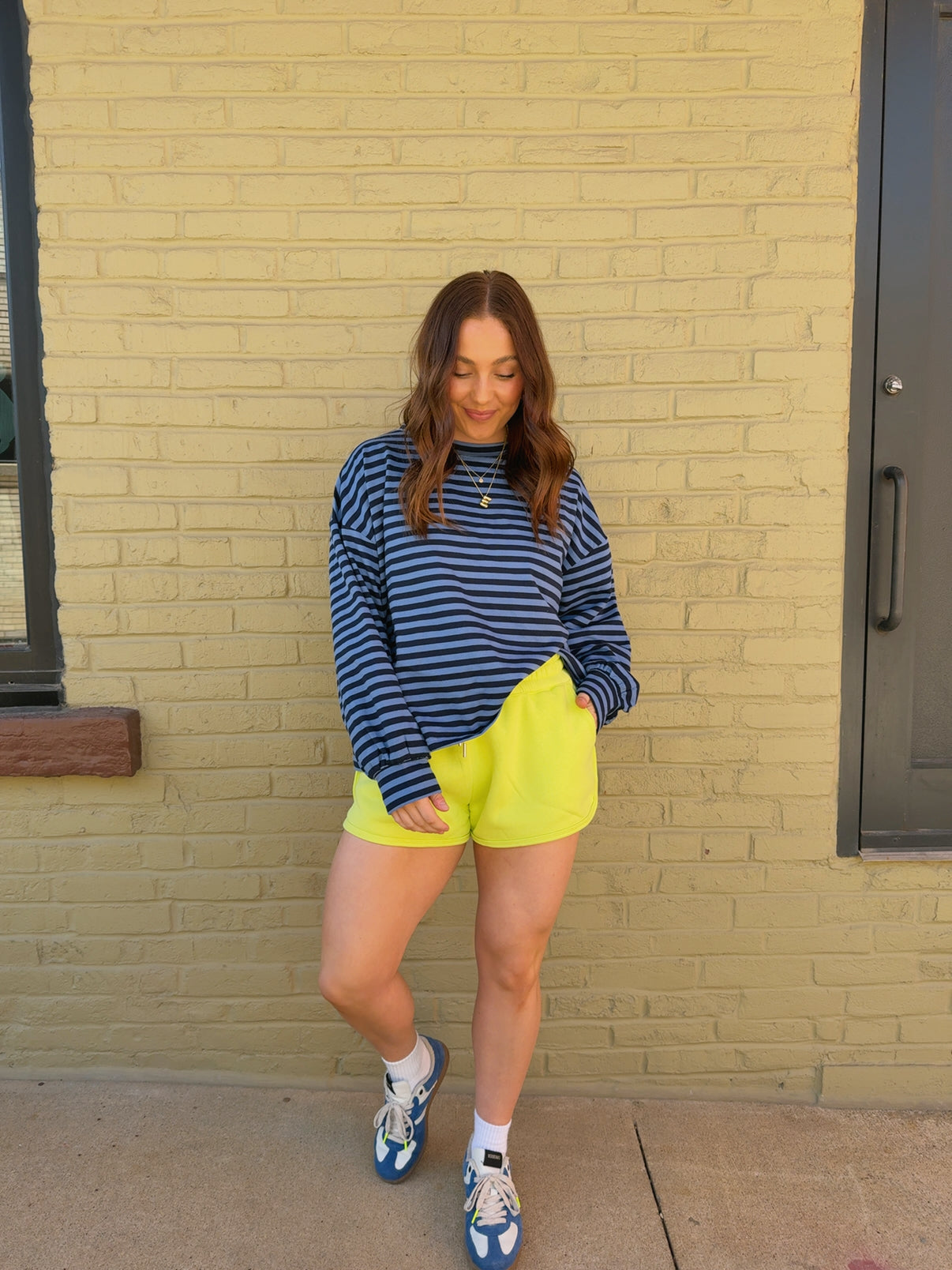 Blue Bay Oversized Top
