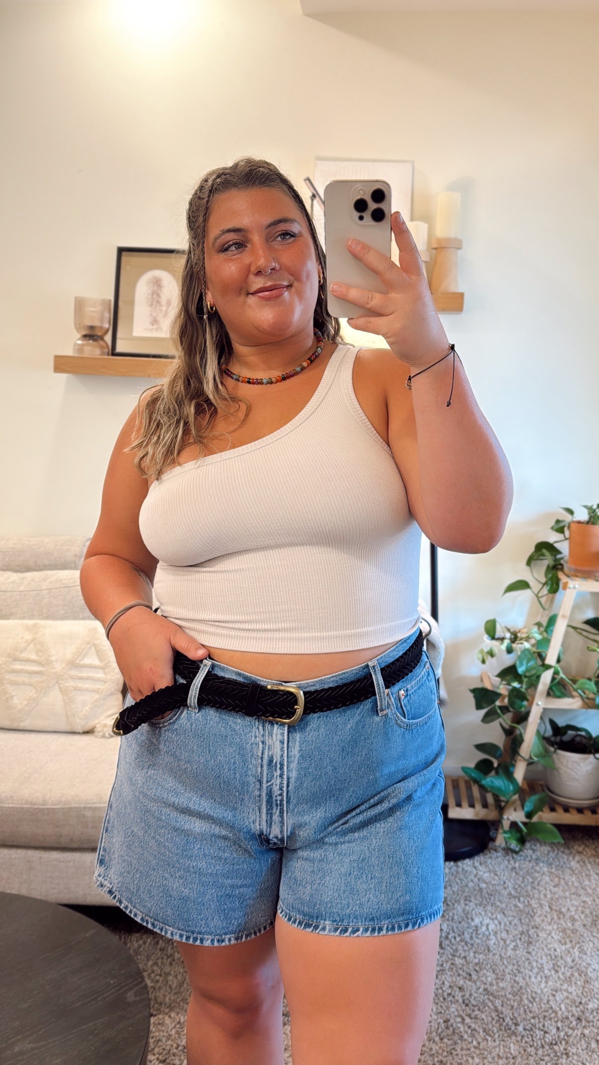 One Of A Kind Top Misty Grey