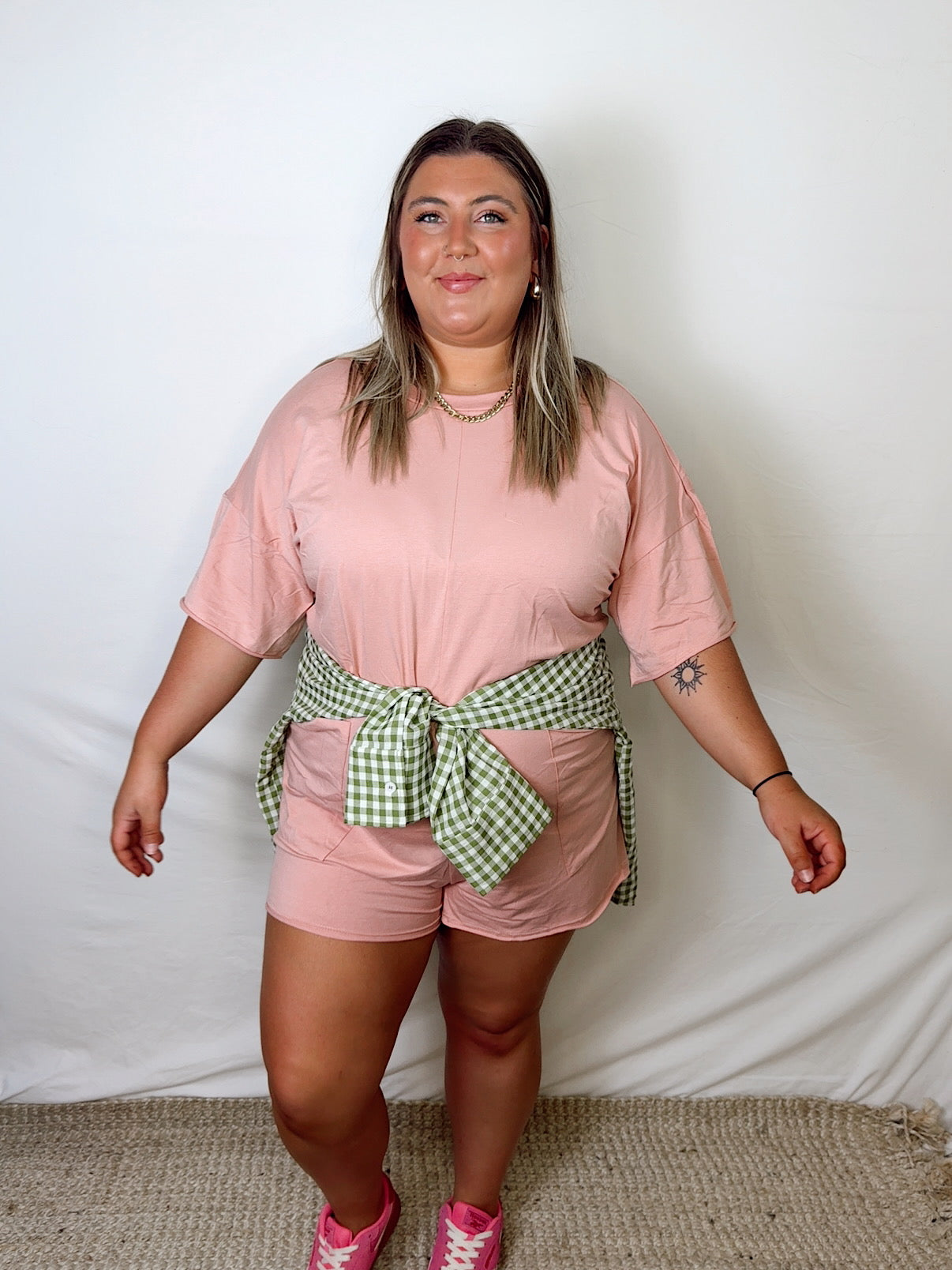 Pink Lemonade Romper