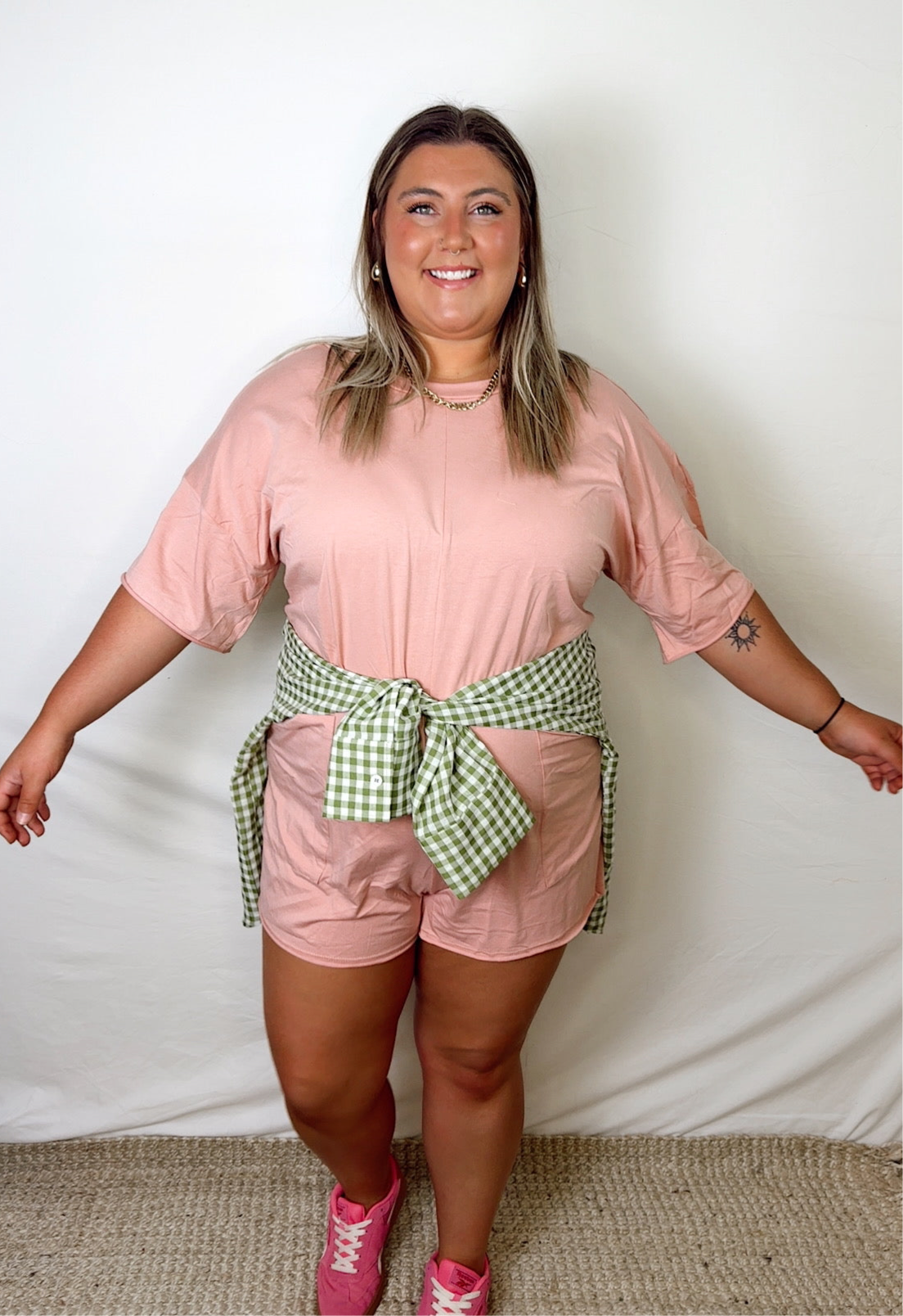 Pink Lemonade Romper