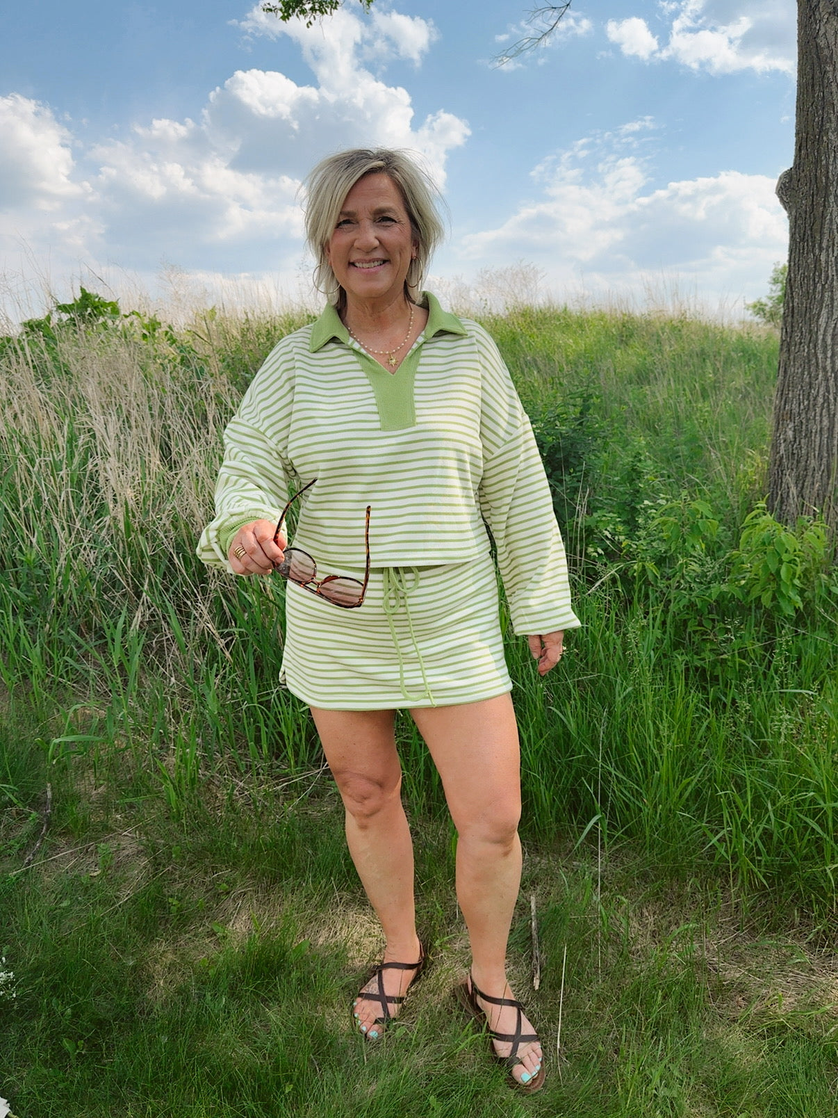 Matcha Skort
