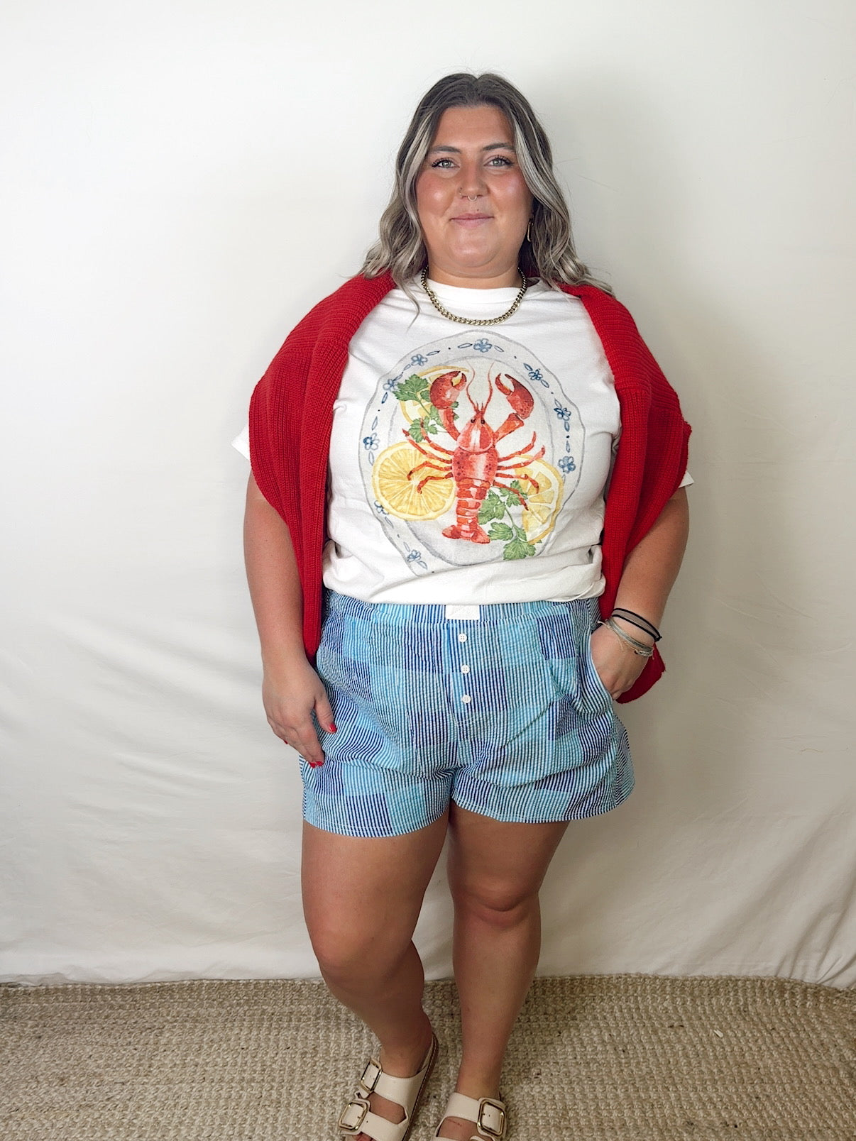 Everyday Boxer Shorts Plus - Blue Mix