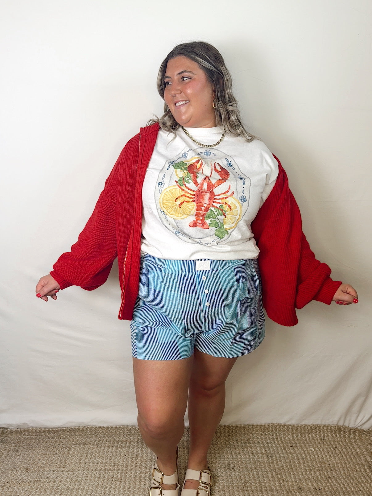 Everyday Boxer Shorts Plus - Blue Mix