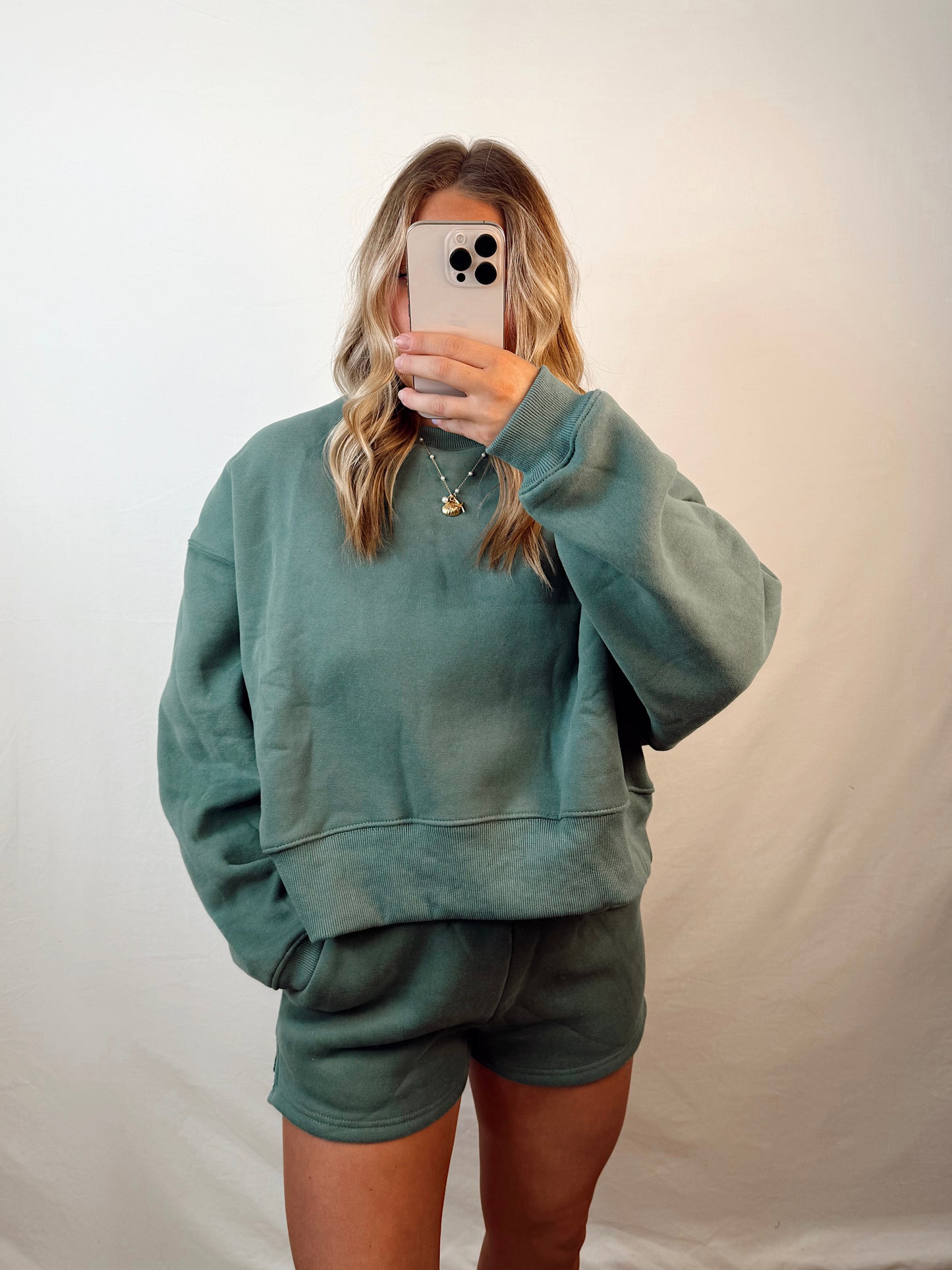 All Around Comfort Shorts - Pine