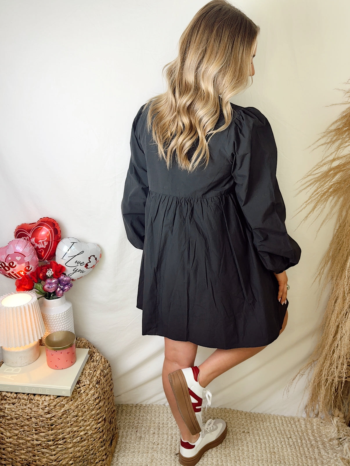 Sweetheart Dress Black