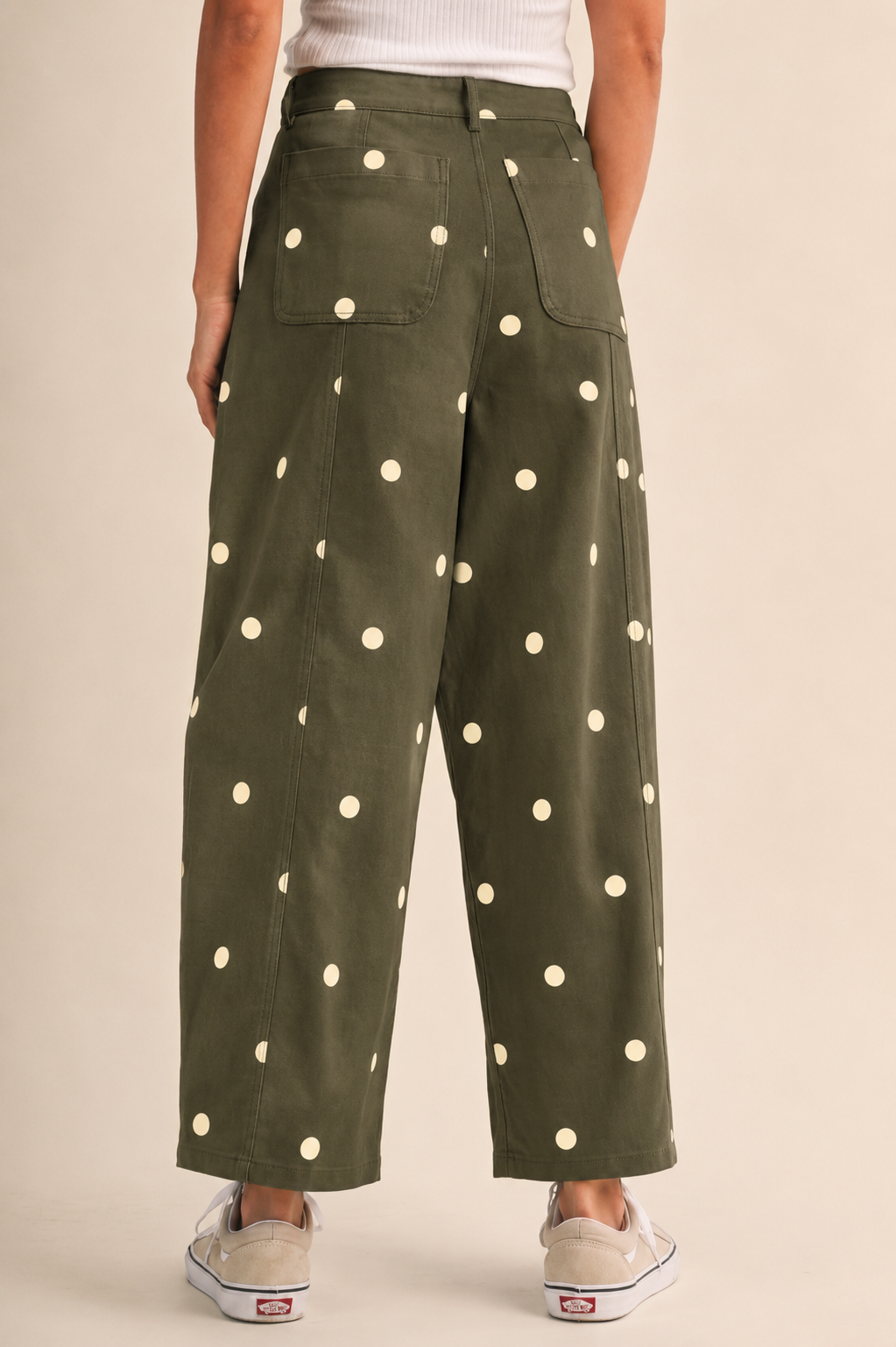 Spotted in Olive Jeans