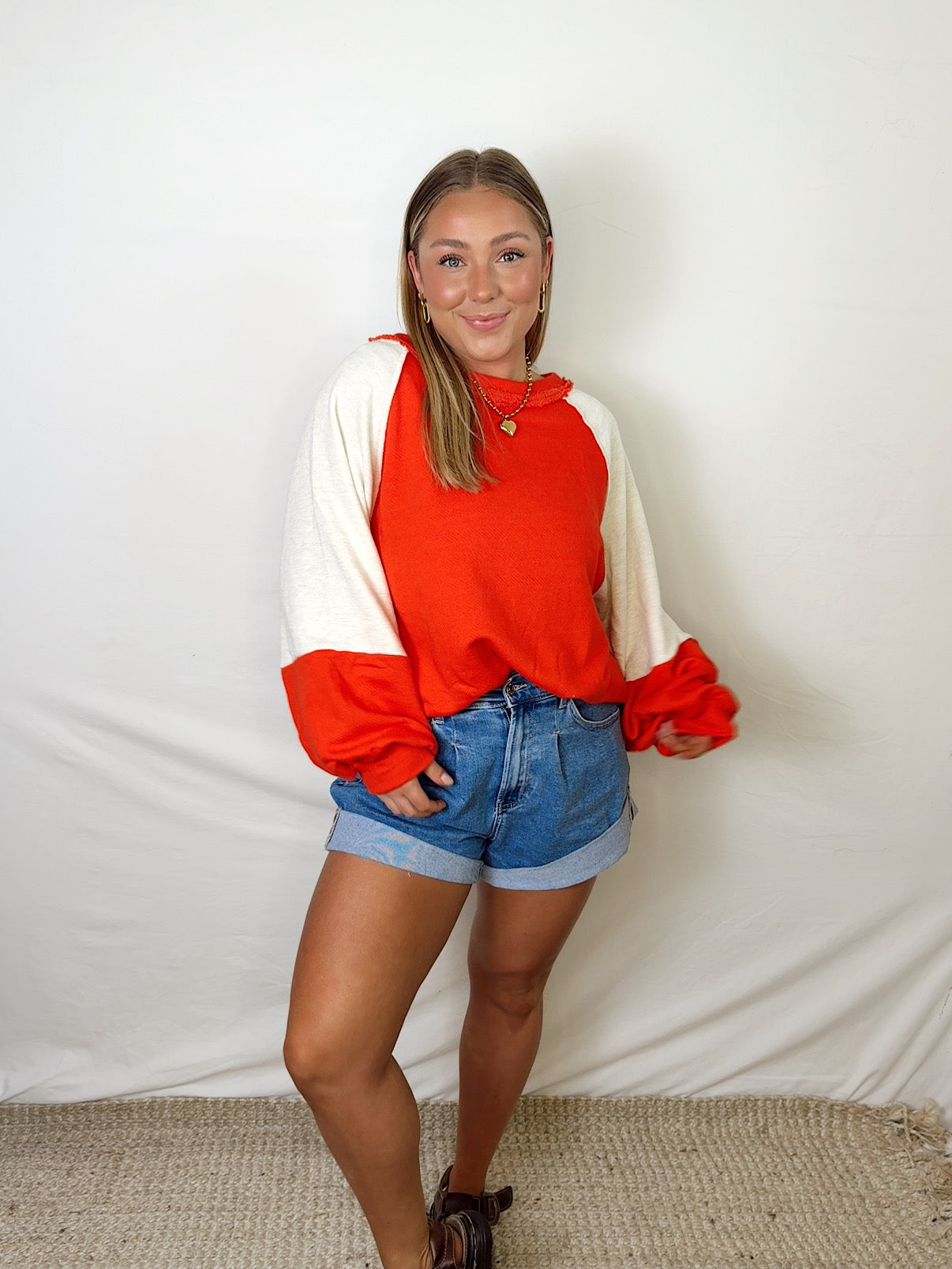 Sunlit Citrus Pullover