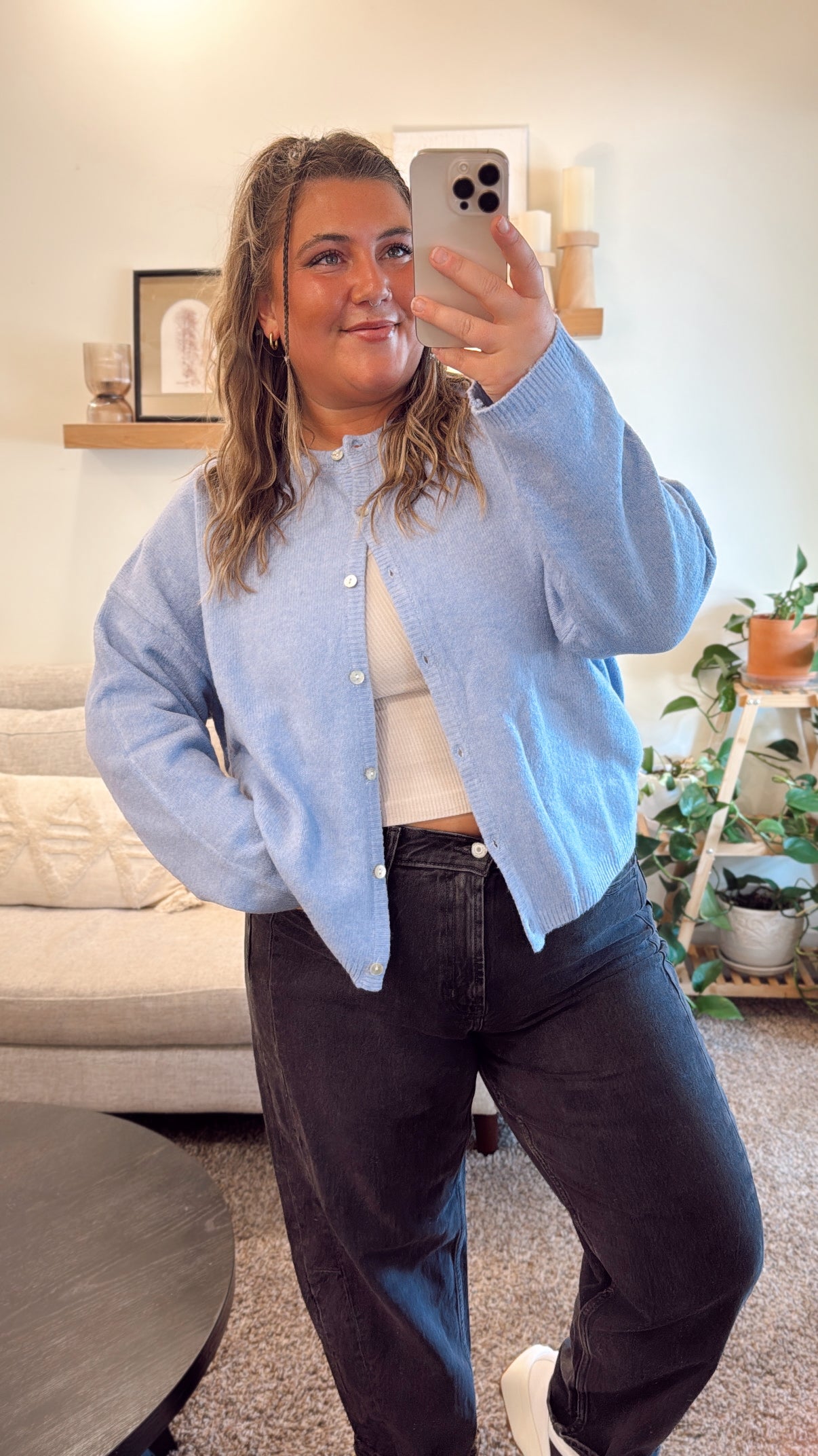 The Soft Focus Knit - Blue