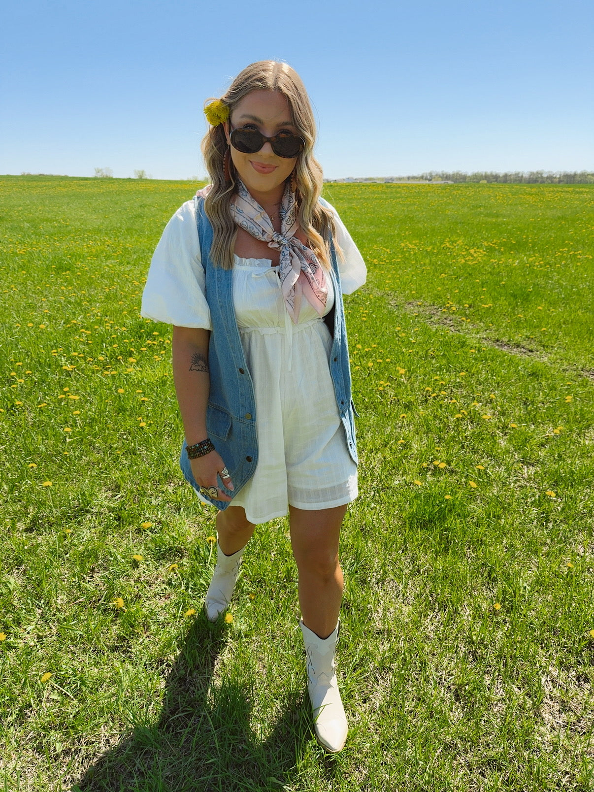 Silver Spur Romper