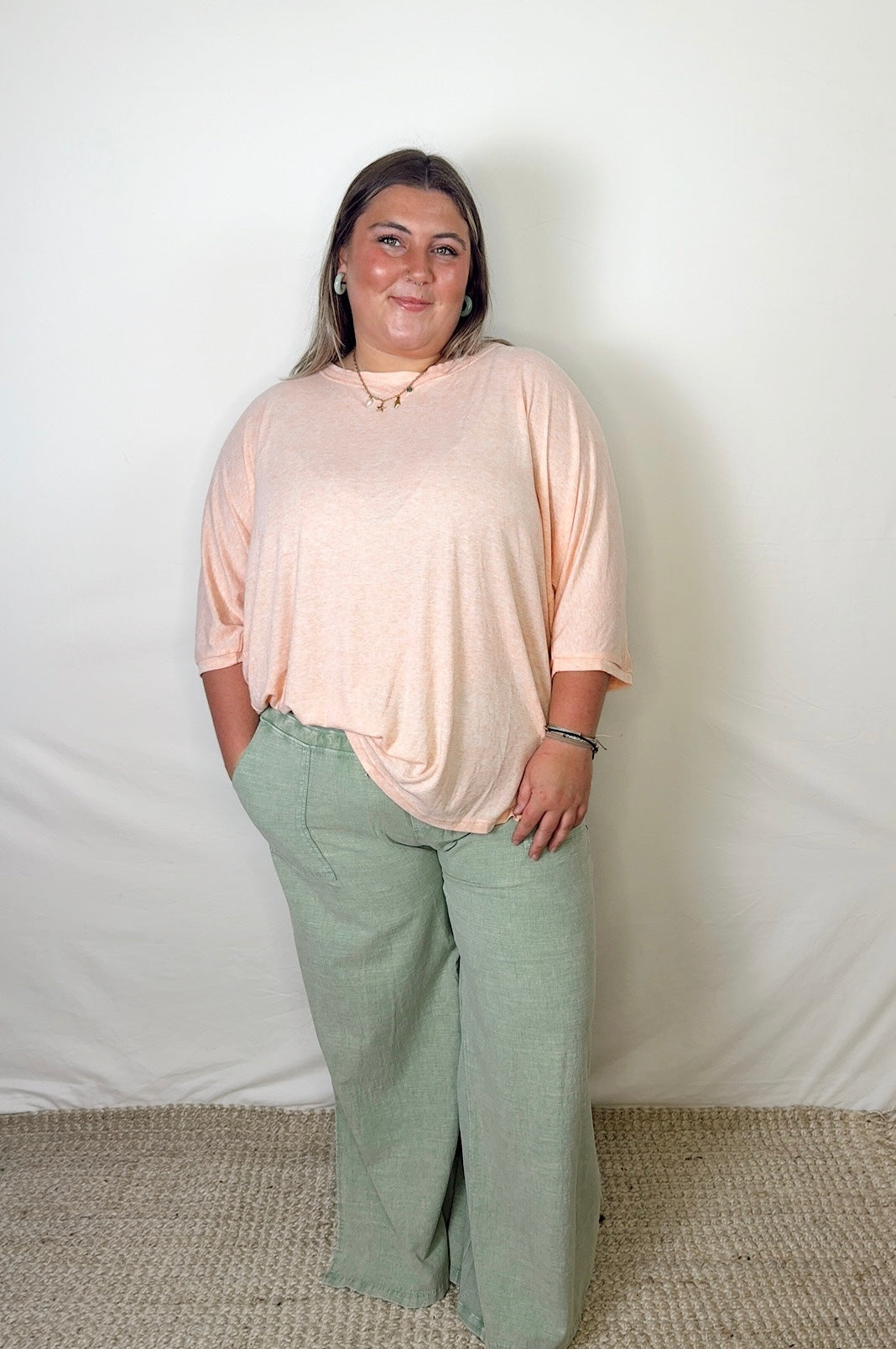 Arlo Wide Leg Pants- Plus