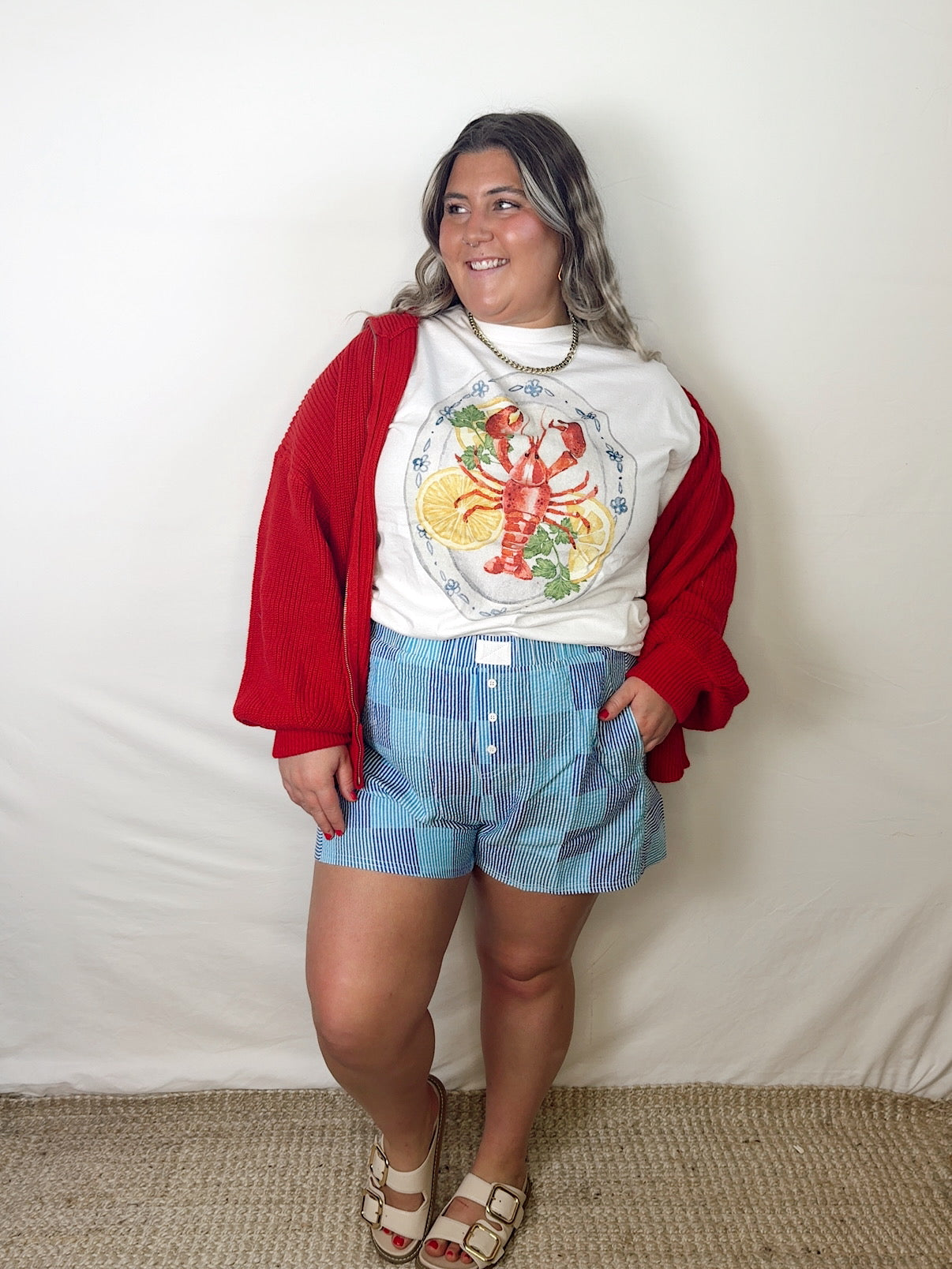 Everyday Boxer Shorts Plus - Blue Mix