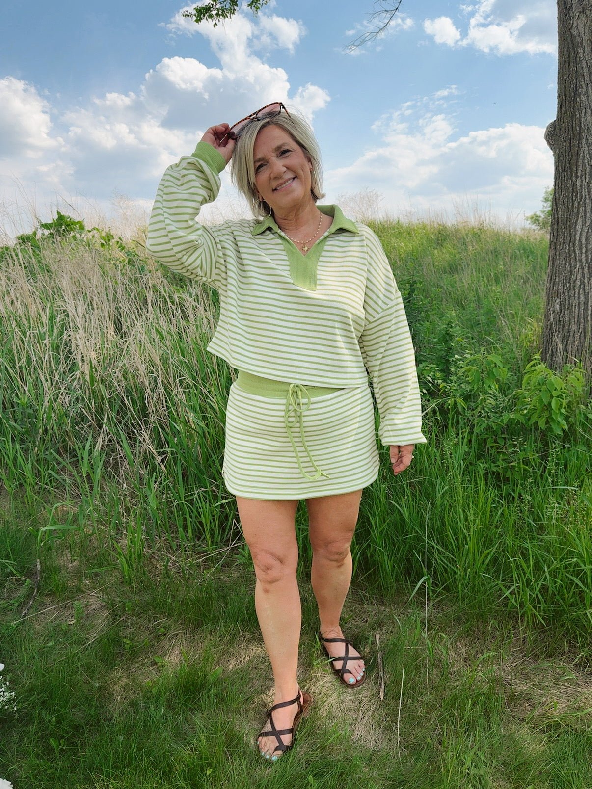 Matcha Skort