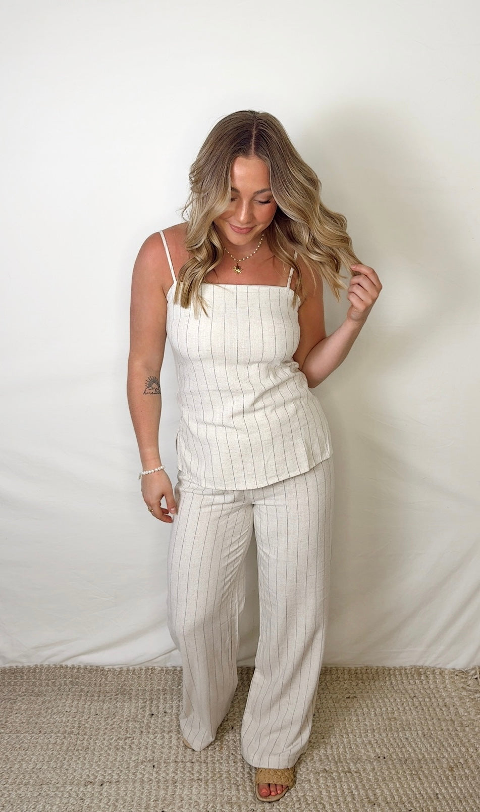 Pinstripe Cami
