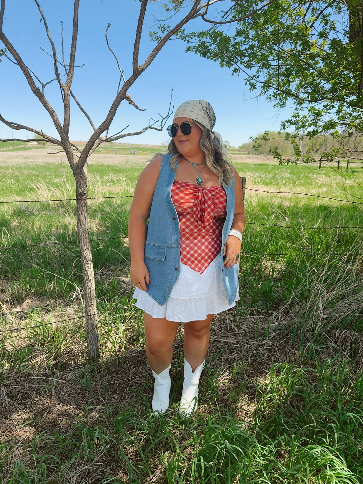 Prairie Blues Vest SLIGHTLY IMPERFECT