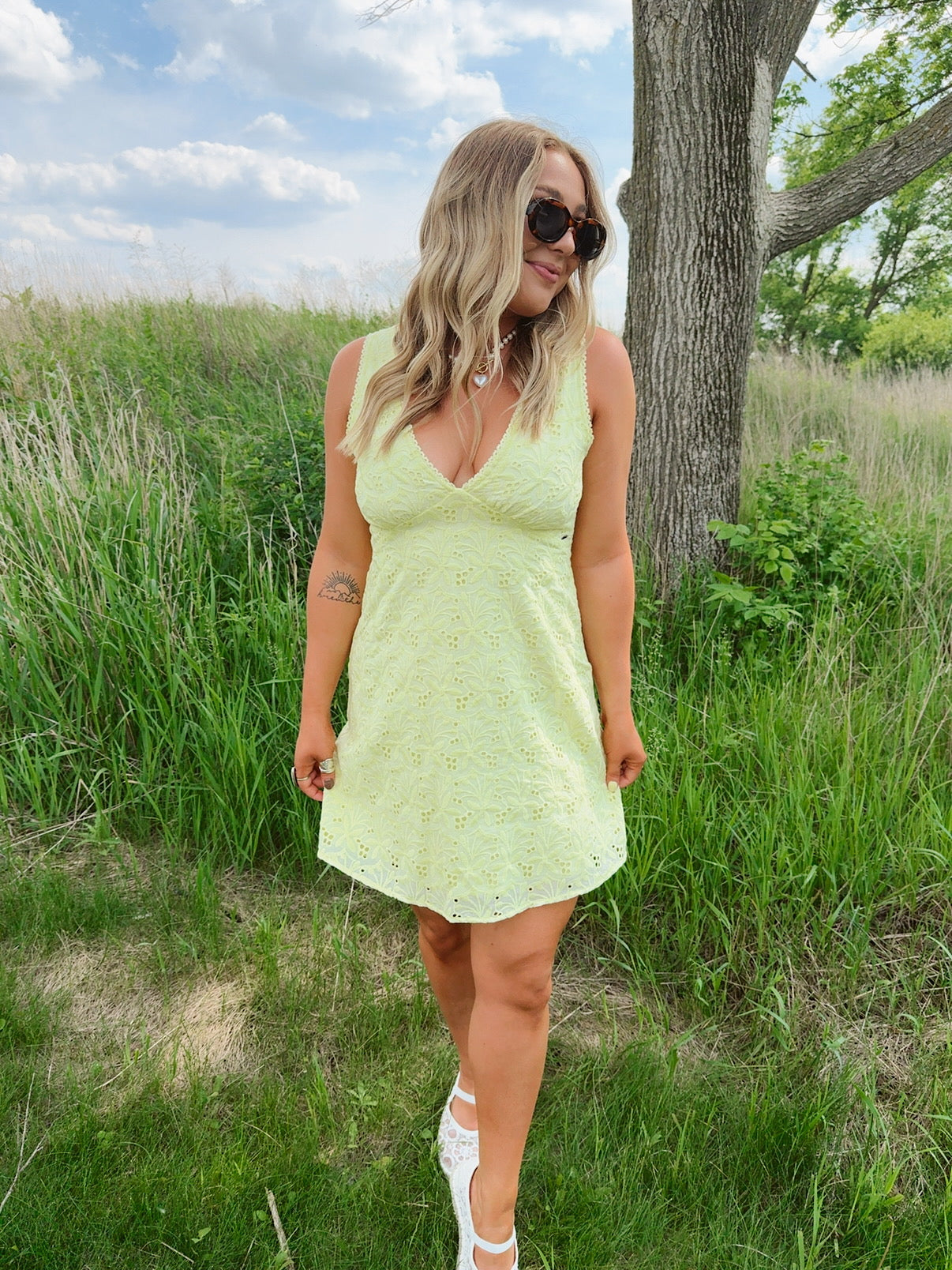 Limoncello Lace Dress