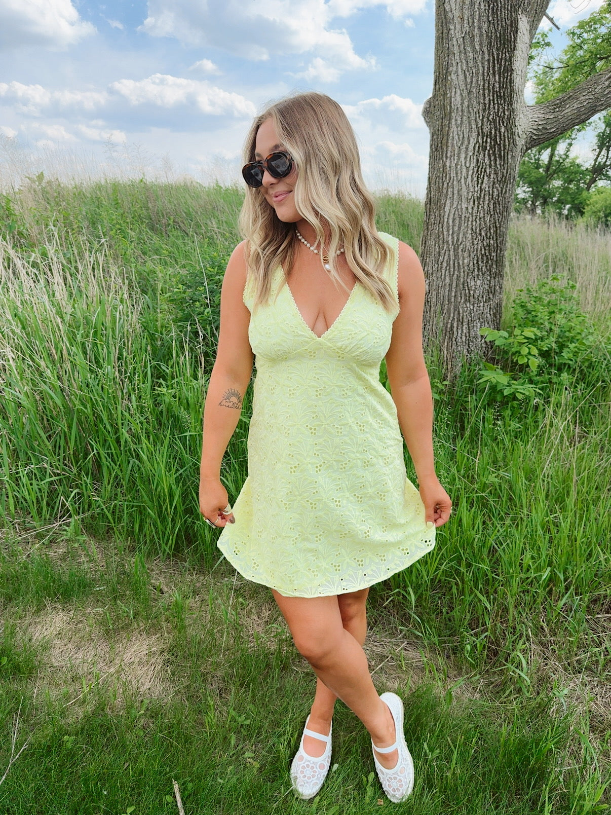 Limoncello Lace Dress