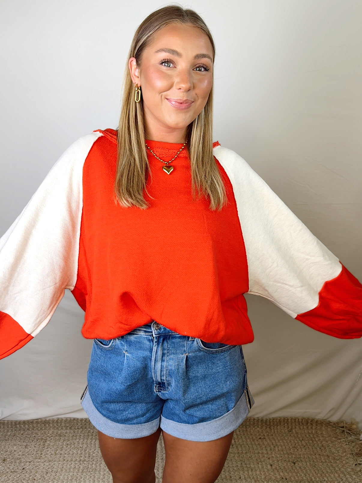 Sunlit Citrus Pullover