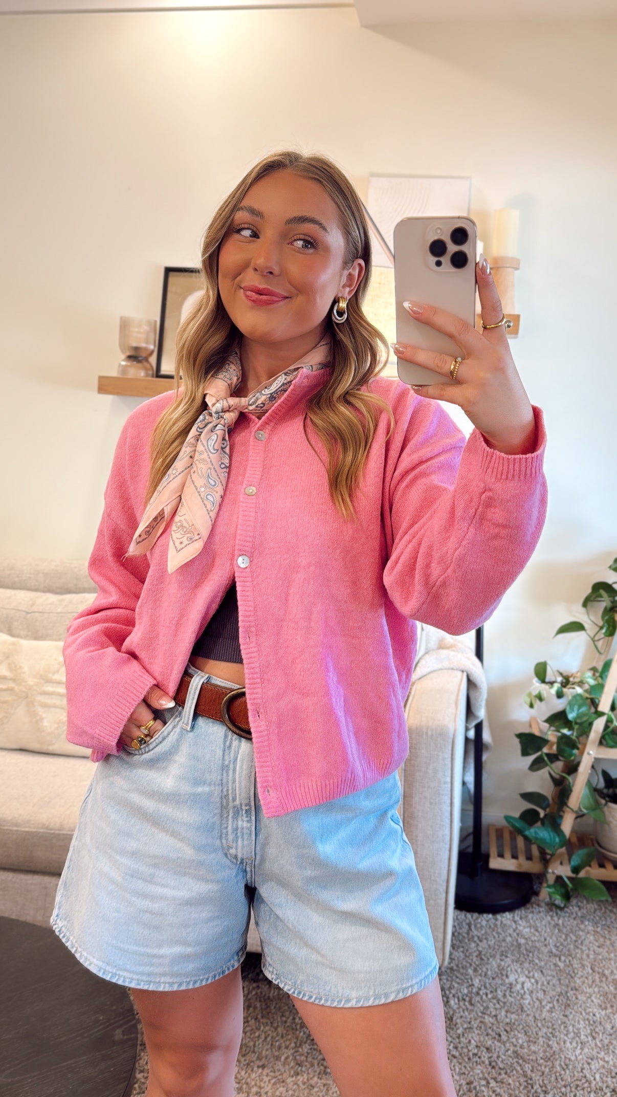 The Soft Focus Knit - Pink