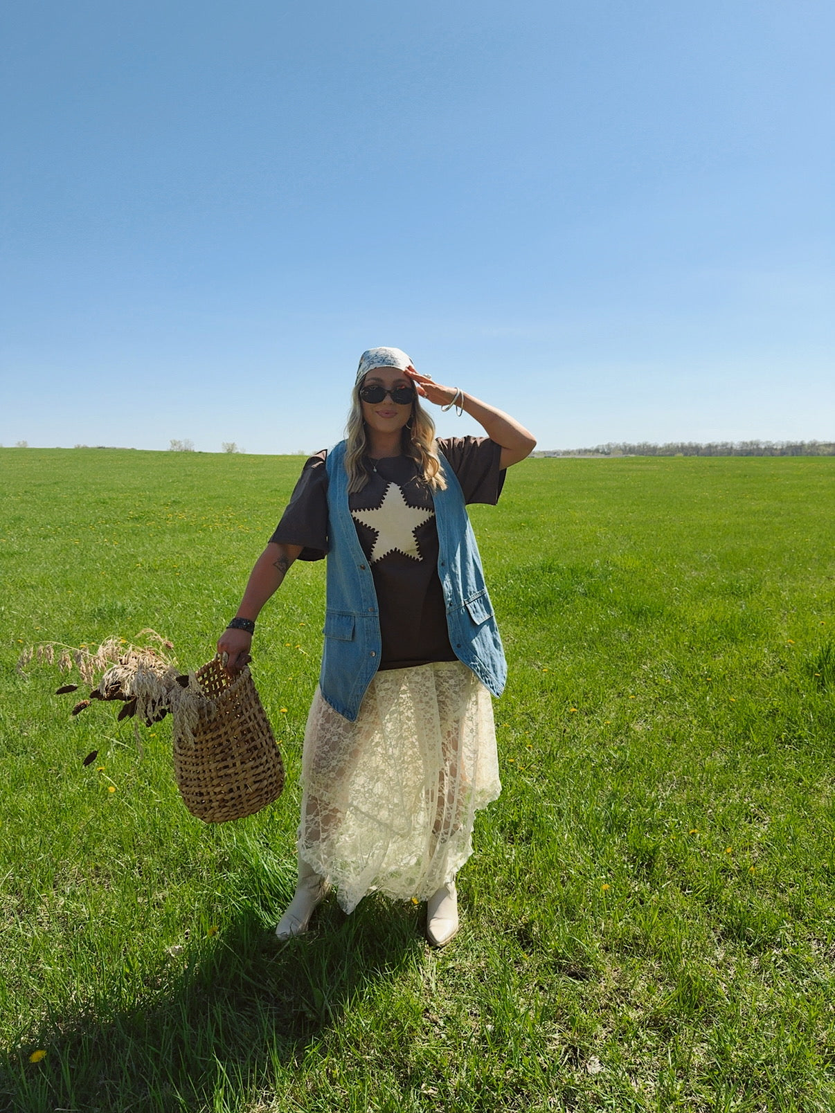 Prairie Blues Vest SLIGHTLY IMPERFECT