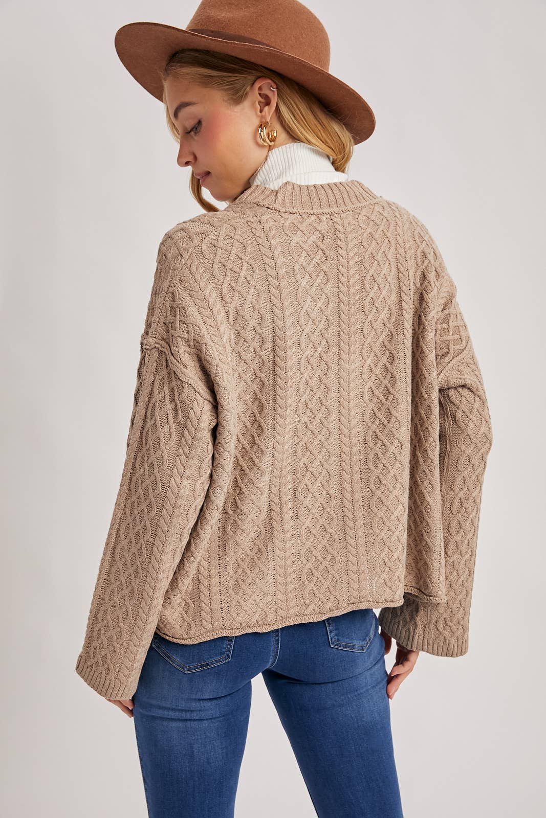 Graham Cracker Cardigan