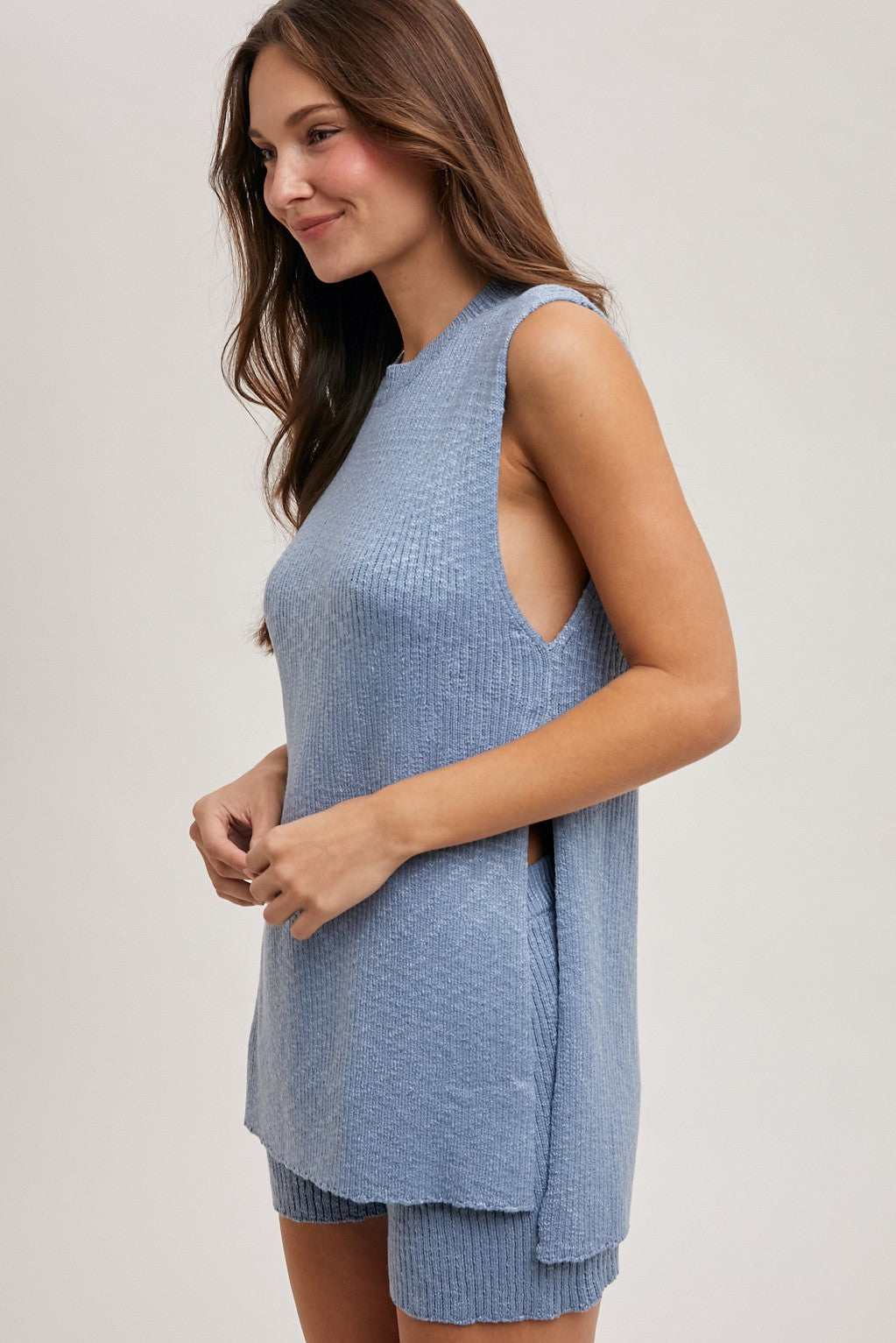 Blue Breeze Knit Set