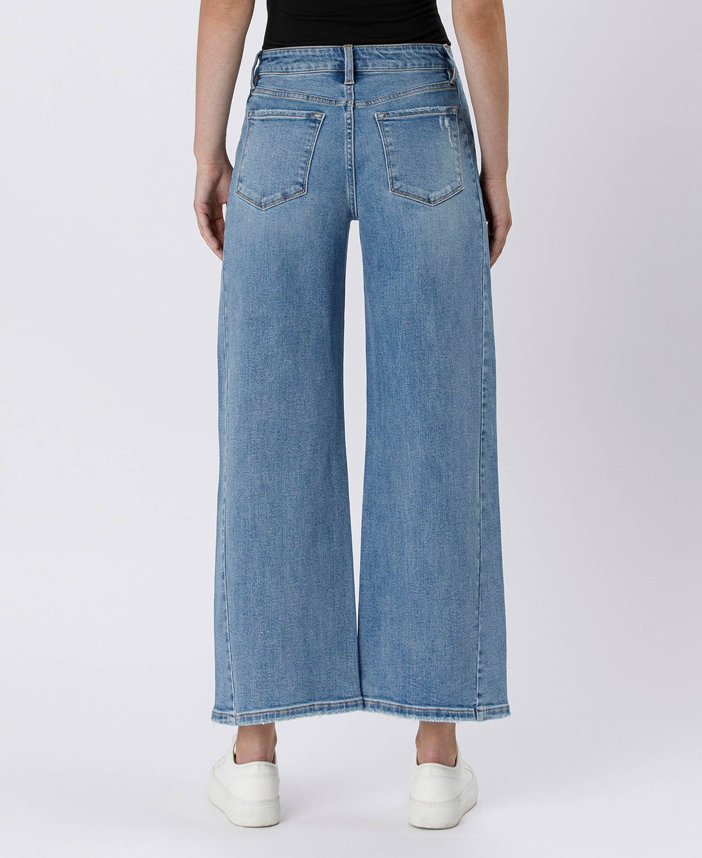 High Rise Baggy Wide Leg Jeans