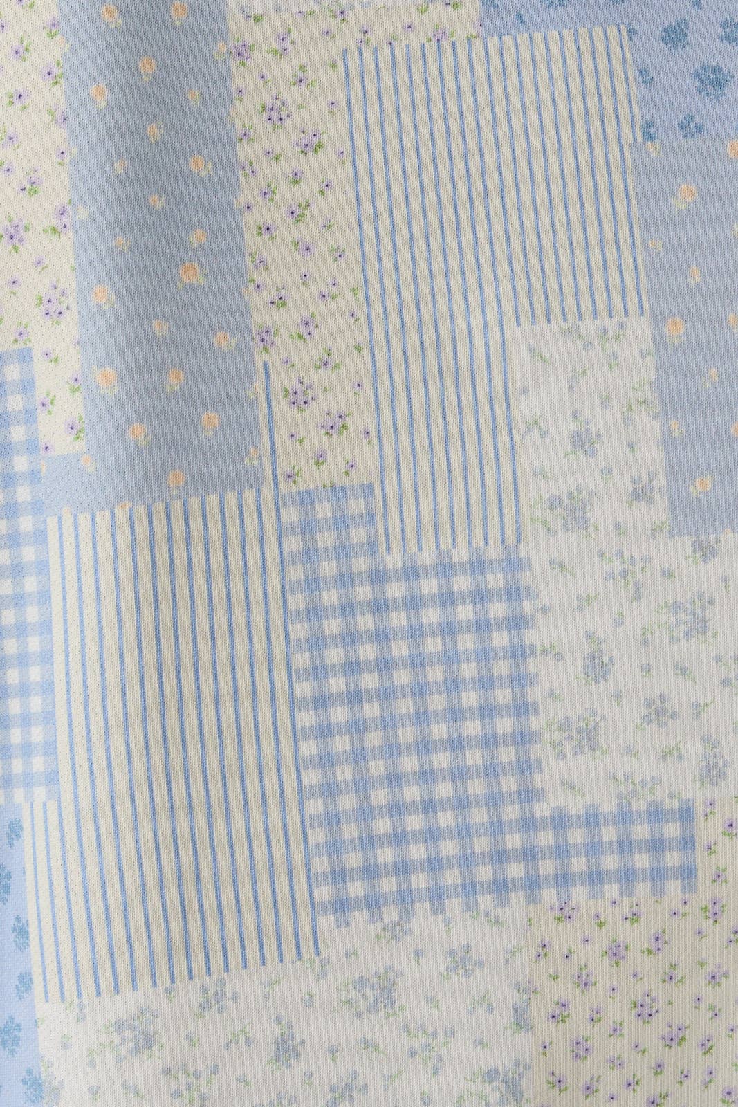 Cloud Quilt Mockneck