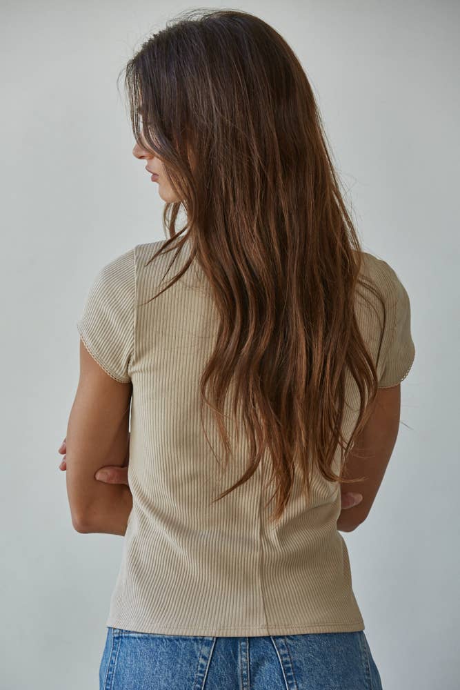 Cider Ridge Ribbed Top