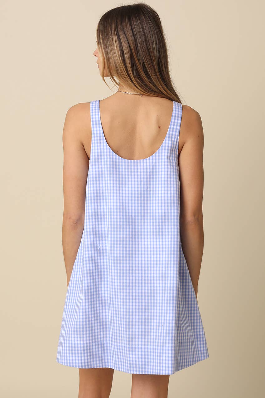 Andrea Gingham Dress