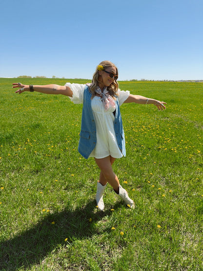 Silver Spur Romper