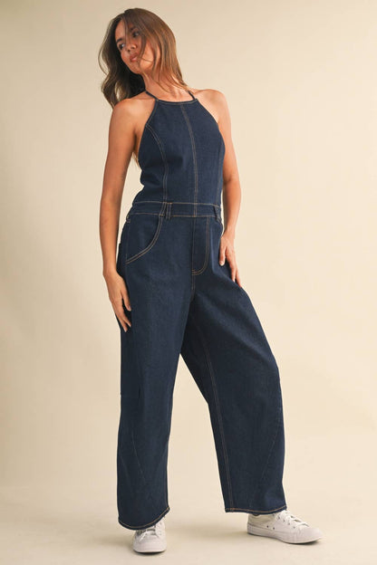 The Westlyn Halter Jumpsuit