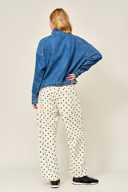 Fall Staple Denim 1/4 Zip
