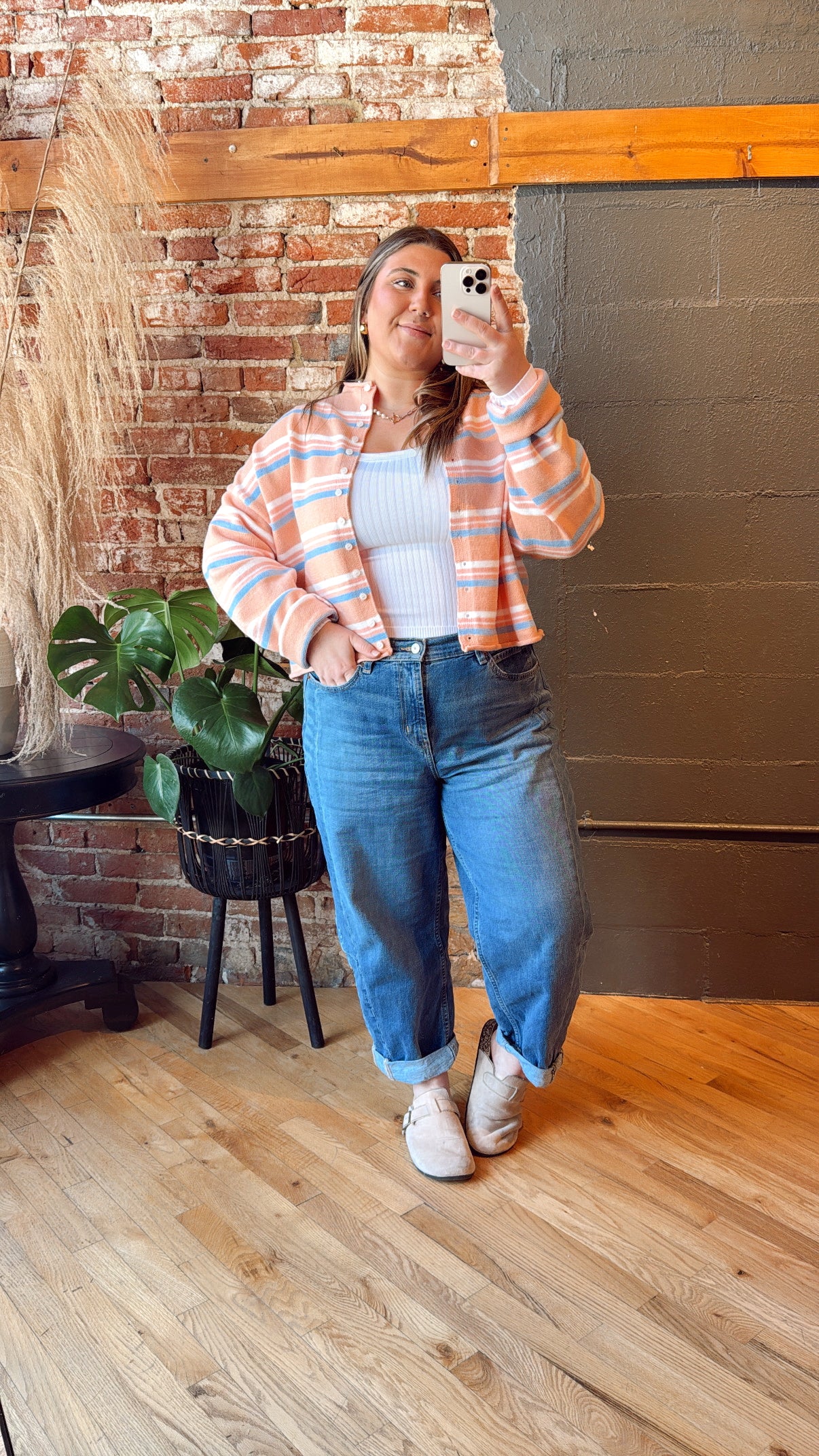 Sunset Stripe Cardigan