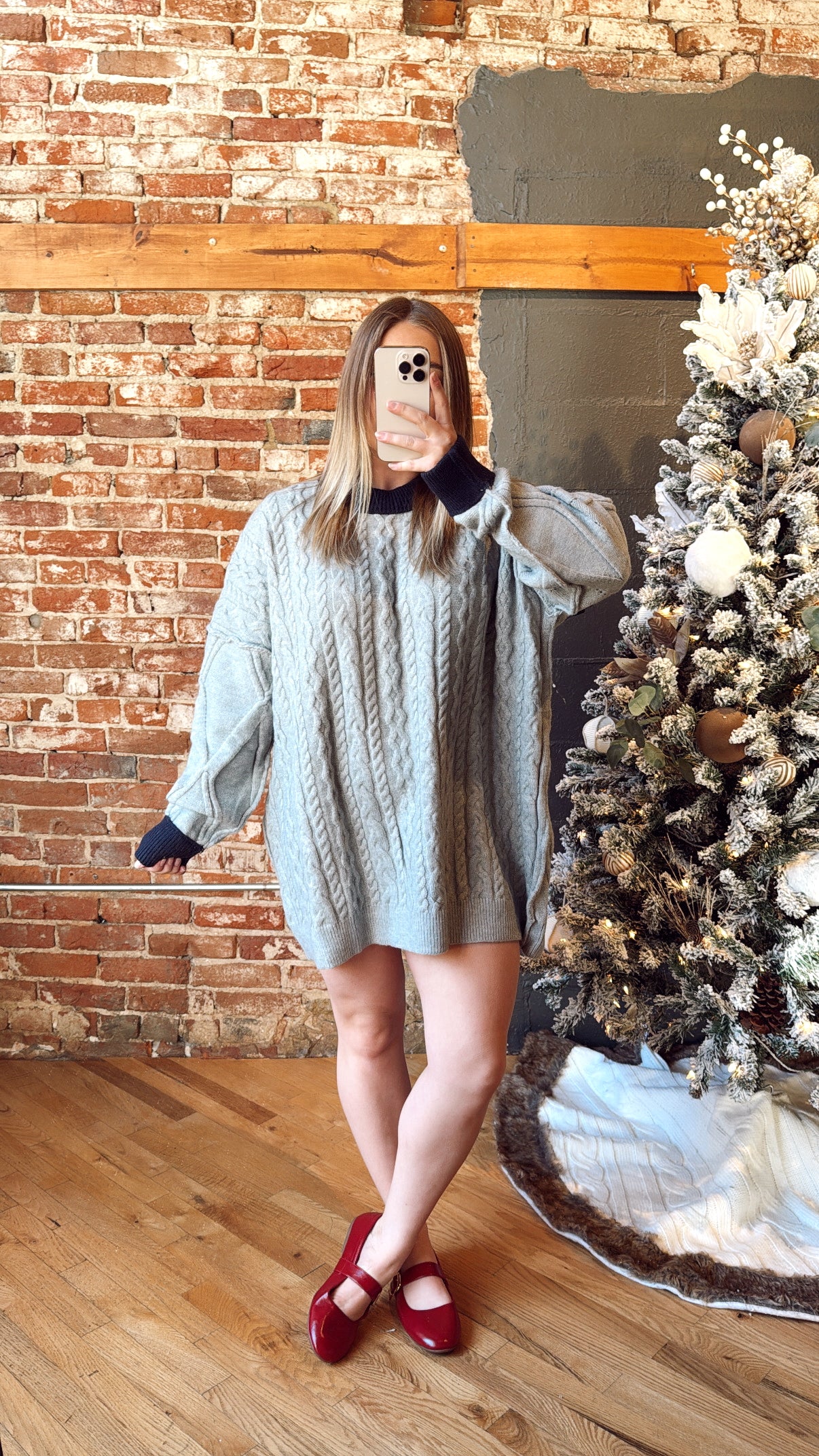 Snuggle Season Sweater Dress