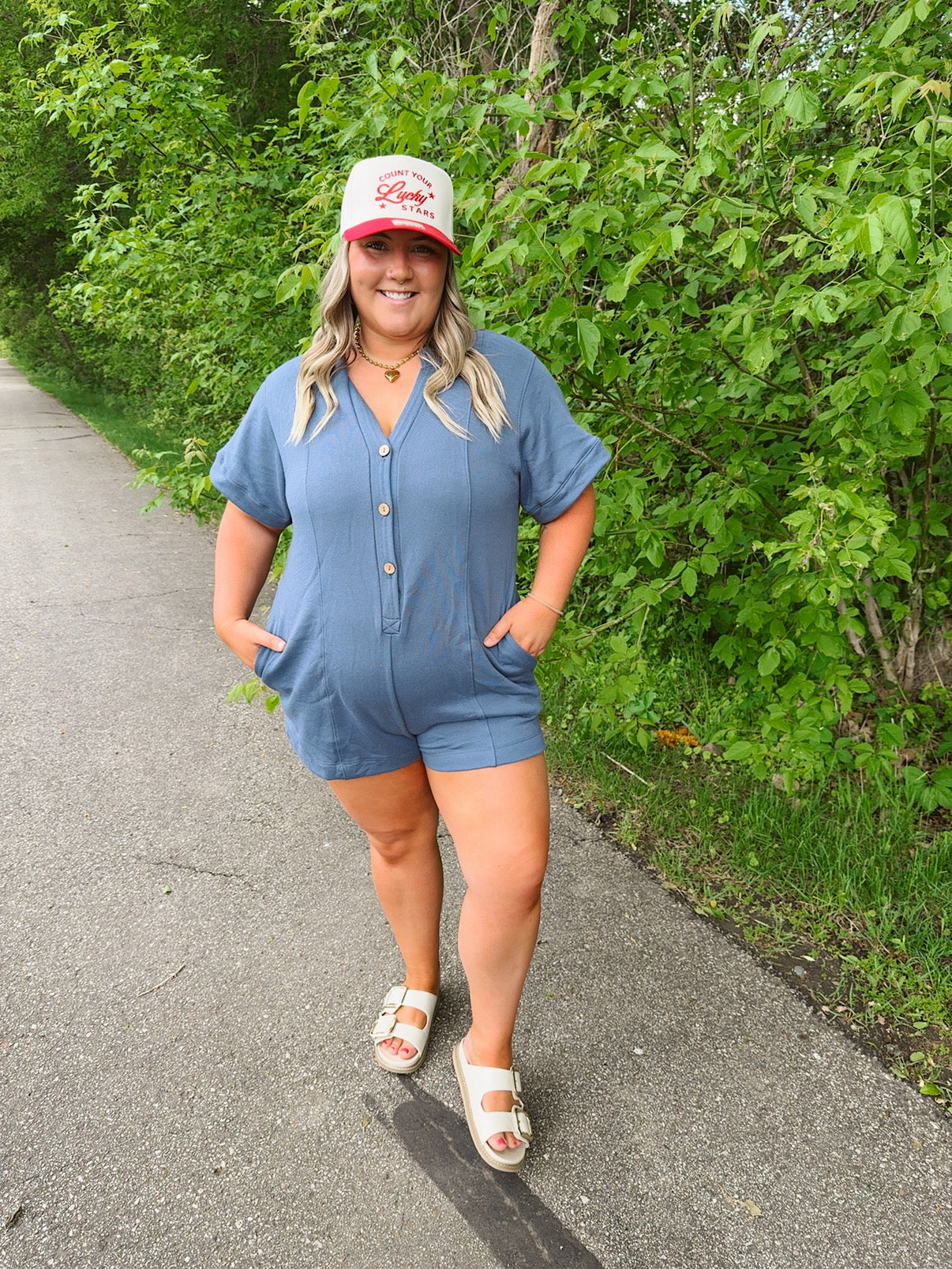 Backyard Babe Romper