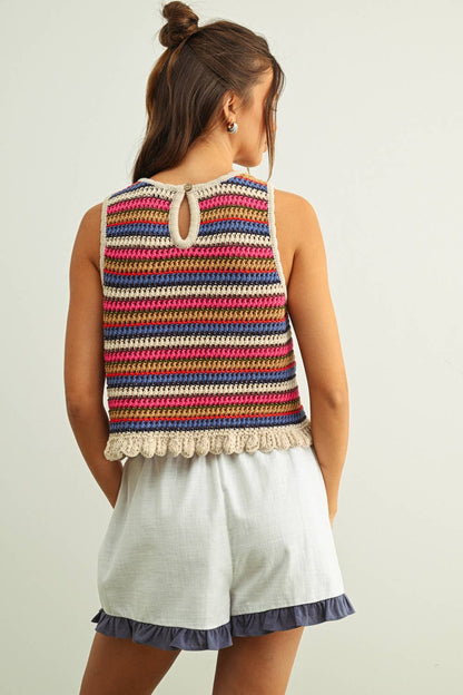 Seventies Stripe Tank