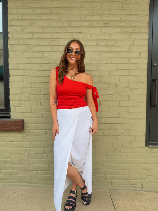 Front Porch Flirt Top