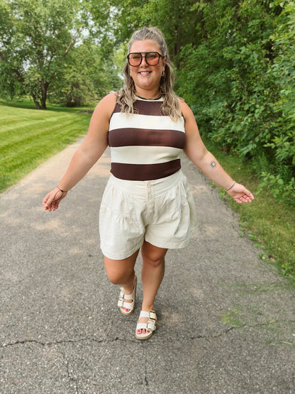 Cream & Cocoa Bodysuit
