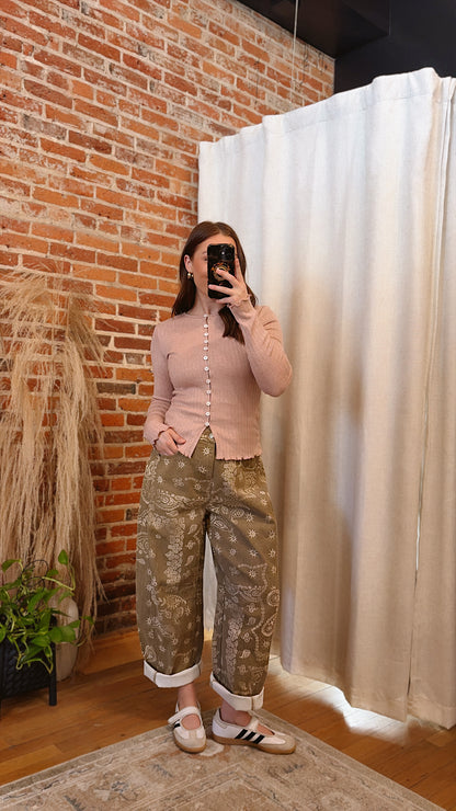 Autumn Paisley Pants