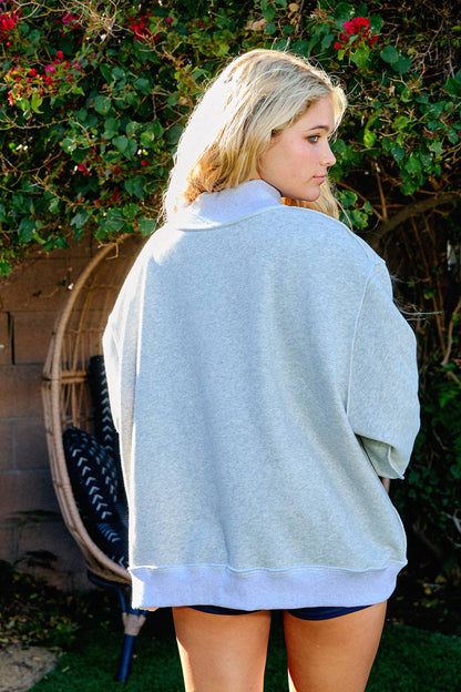 Pilates & Yoga Reversible Mockneck