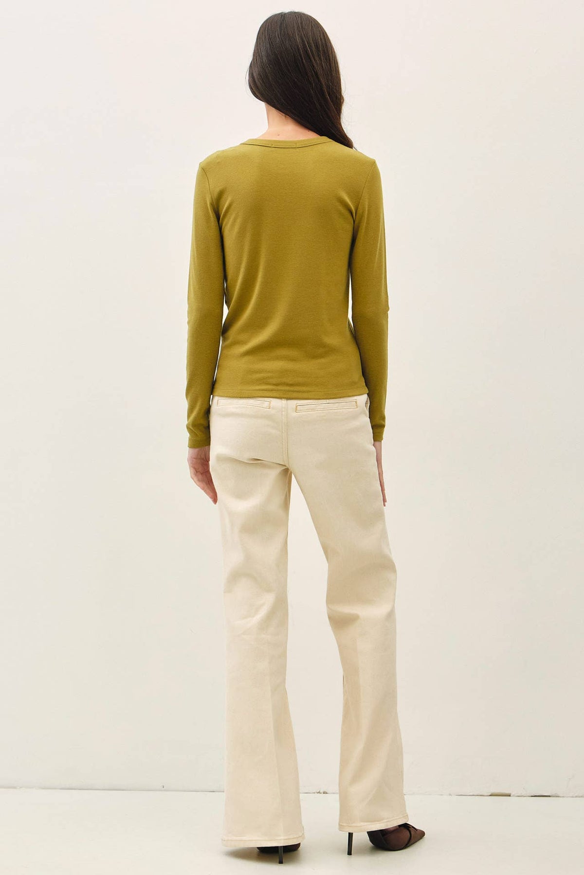 Round Neck Basic Long Sleeve