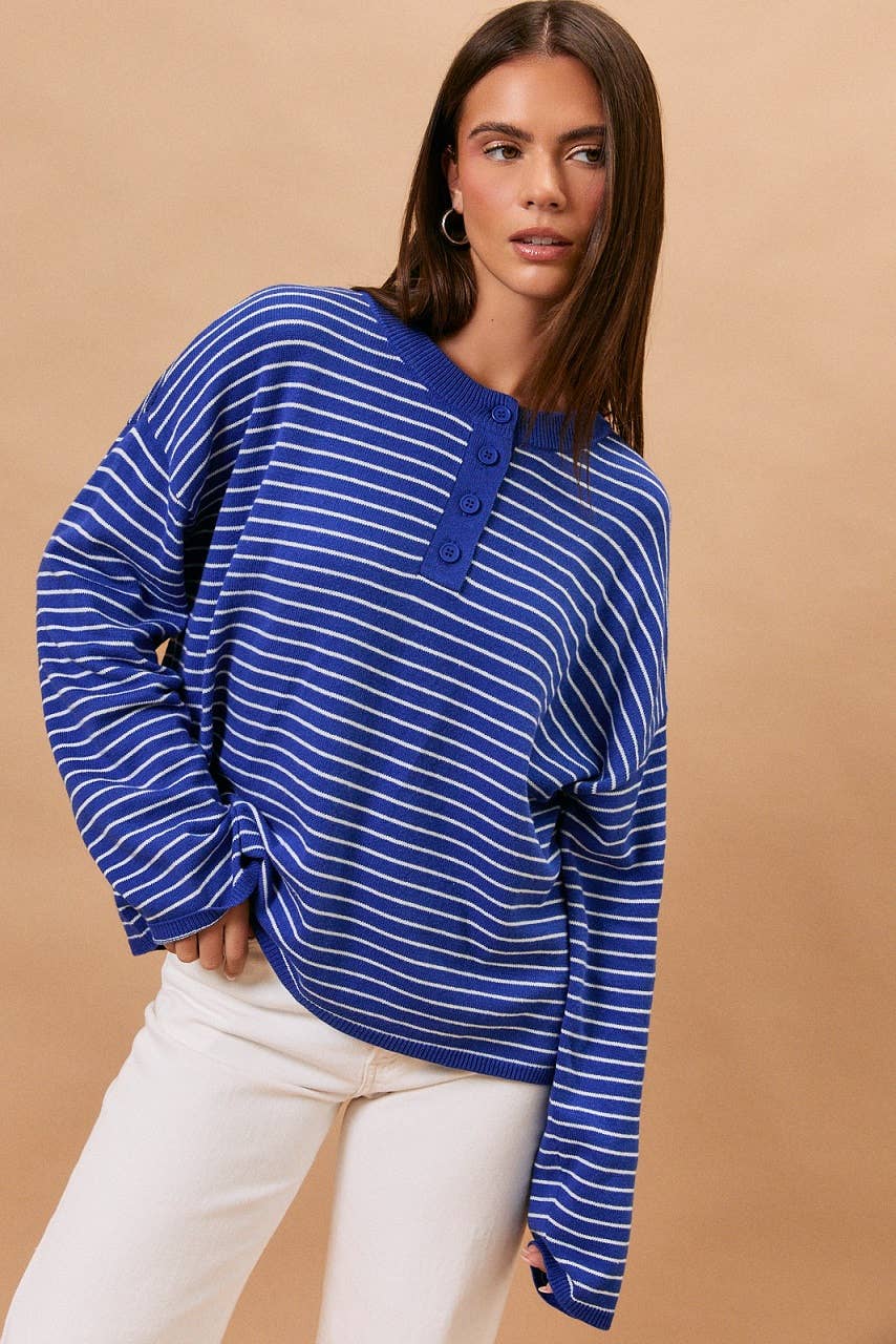 Porch Swing Stripe Top