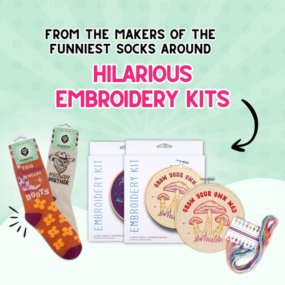 Get Lost Embroidery Kit