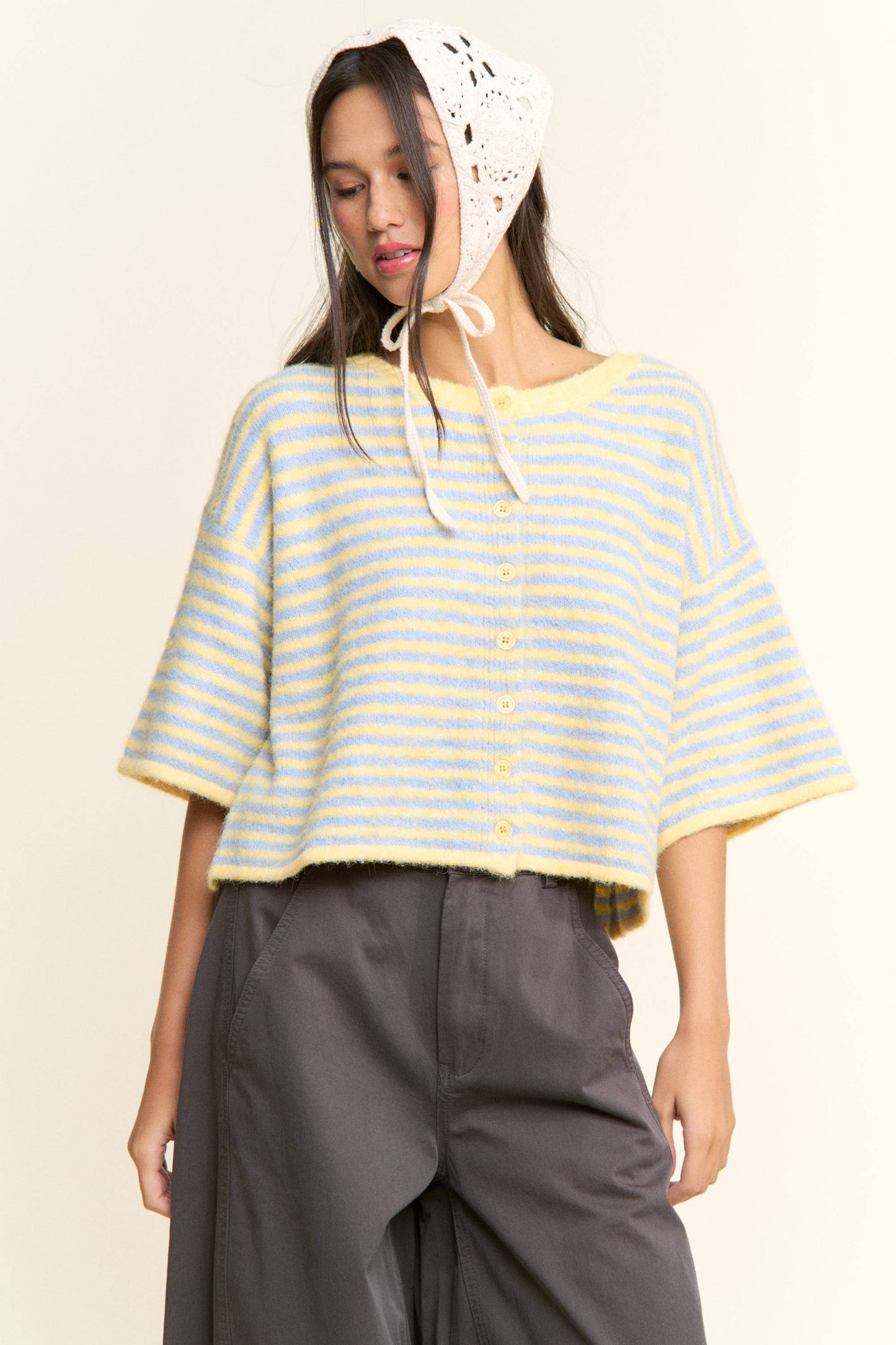 Lou Stripe Cardigan