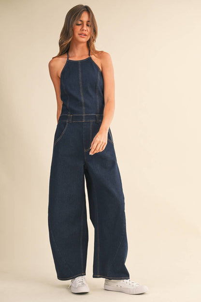 The Westlyn Halter Jumpsuit