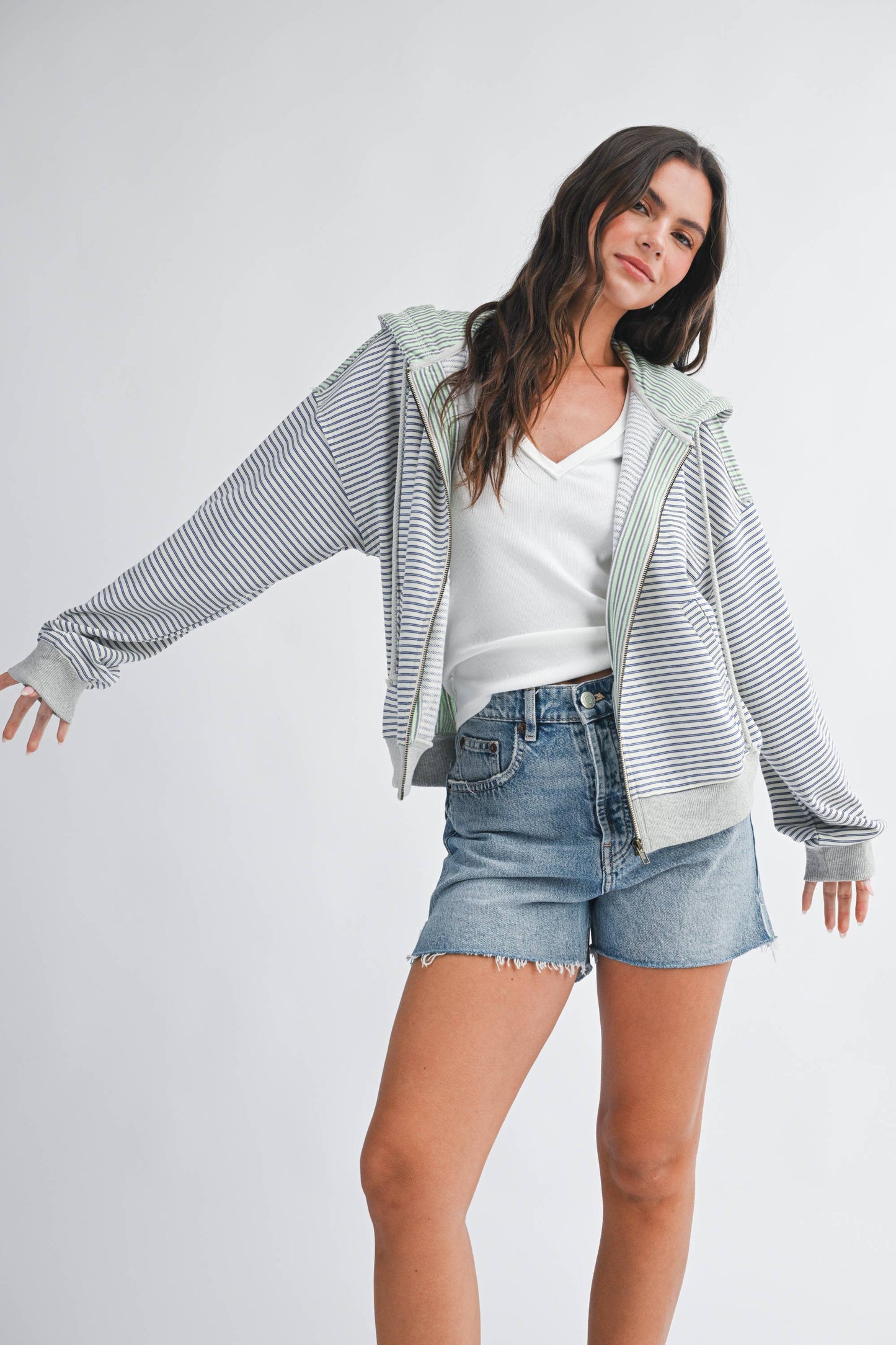 Mint Sky Hoodie